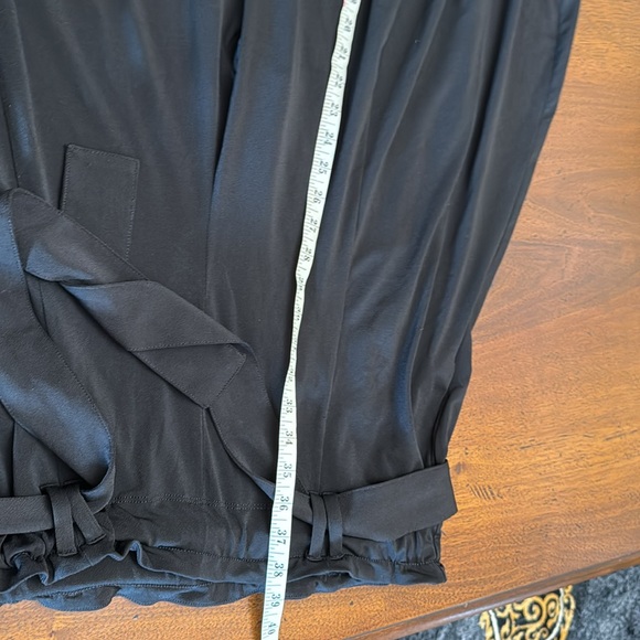 Anthropologie Pants Trousers Loose Black Pants Large size women's - Picture 7 of 8